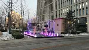 Fontana di luce colorata per piscina funzione d'acqua programmabile - Product Image 3