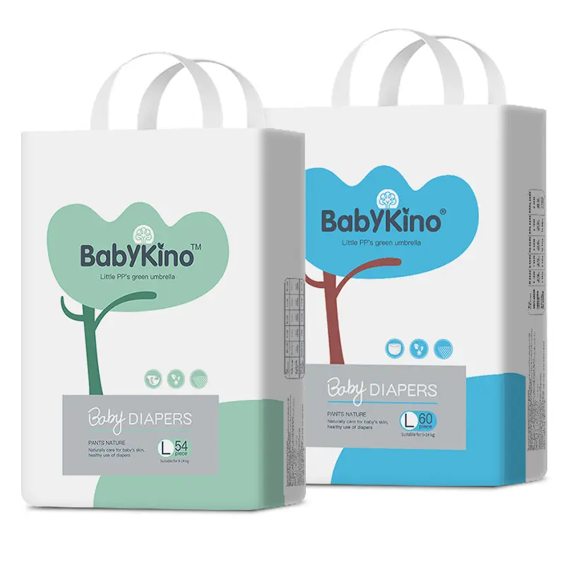 Babykino Organic Baby Diapers Pants Full Sap XXL Swaddlers Disposable Private Label Wholesale Baby Pants Diapers