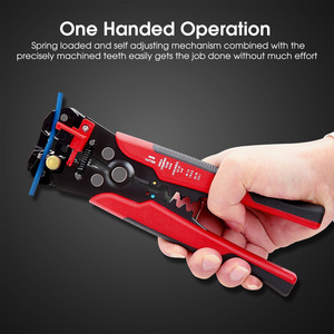 HS-D1 çok fonksiyonlu otomatik tel striptizci ve kablo kesici ve tel şerit için Crimper çelik aracı OEM özelleştirme desteklenen - Product Image 5