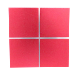 GVS or <strong>HDL</strong> EIB KNX <strong>System</strong> Compatible Smart Switch and Thermostat Light Aluminum Touch Panel Material - Product Image 2