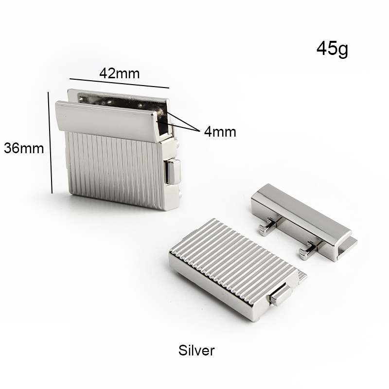 Style 1--42x36mm Silver
