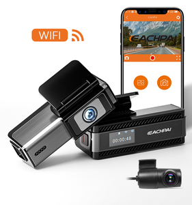 Eachpai NT96565 V2 PRO CPU 2K dashcam 150 ° กล่องดำสำหรับบันทึกและ G-Sensor ในตัวซูเปอร์คาปาซิเตอร์ - Product Image 1