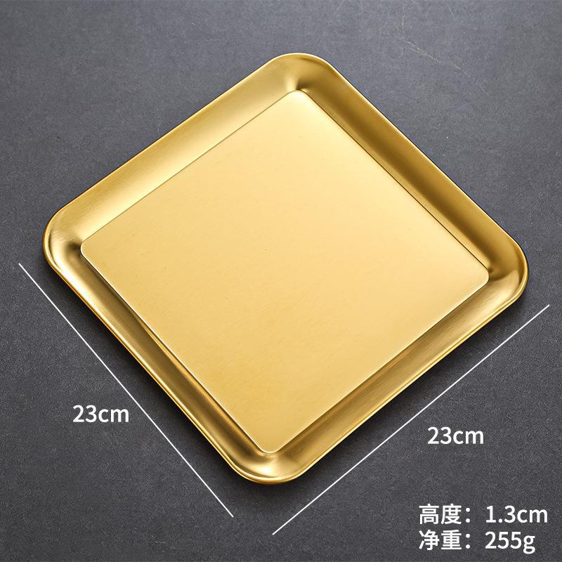 Large dessert tray (gold)