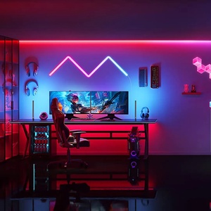 Akıllı APP kontrol RGBIC LED Neon işık şeritleri 5V USB IP65 su geçirmez tam kiti şeritler lamba oyun odası için Neon burcu - Product Image 5