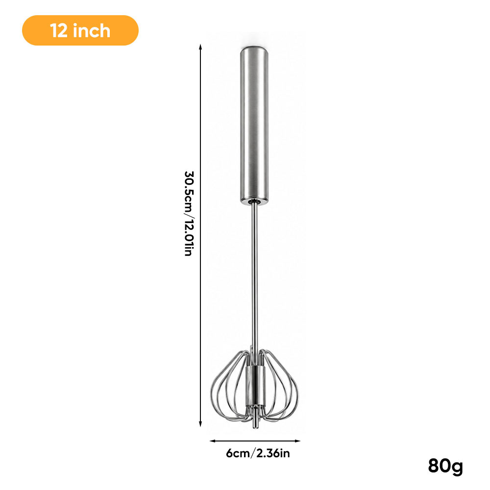 12-inch Semi-Automatic Egg Beater