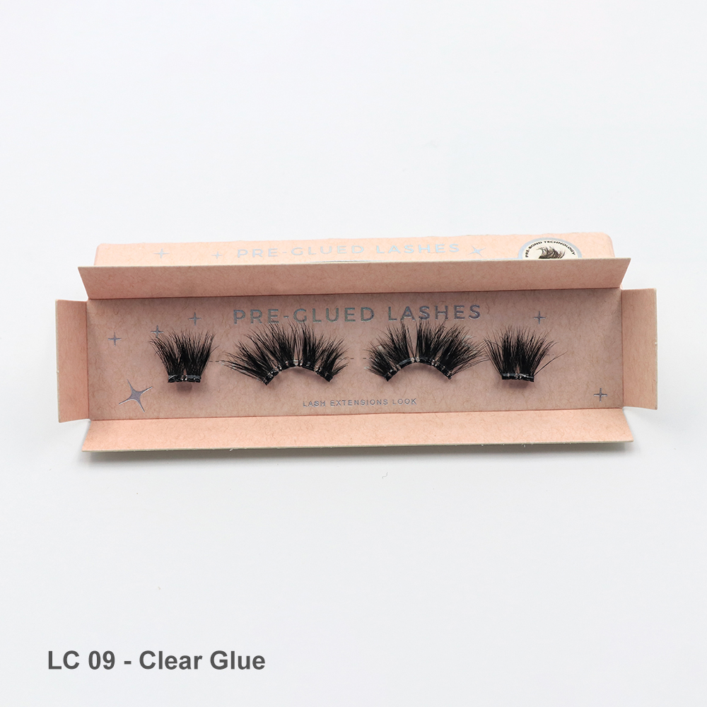 1 Pair - LC 09 - clear glue