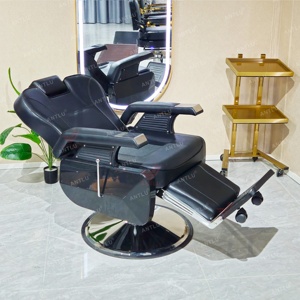 Klassieke Modieuze Groothandel Goedkope Kappersstoel Europese Zakelijke Stijl Beauty Barbershop Stoelen Kappersstoel - Product Image 3