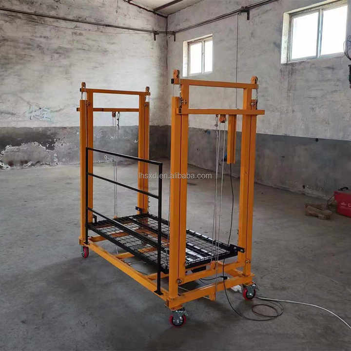 Electric Table Lift Hydraulic Foldable Electric Scaffolding Lift/ Raise the Electric Elevator by 2 Meters