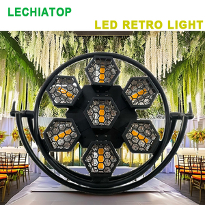 Mini Retro Warm White RGB <strong>LED</strong> Strobe Stage Lights 40000 Hours Working Time Aluminum Alloy CN GUA LECIATOP <strong>LED</strong> Matrix Light&quot; - Product Image 5