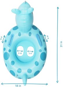 Piscina personalizzata galleggianti gonfiabili per bambini acqua galleggiante con manico sicuro materiale e morbido seggiolino bambino anello di nuoto per la vendita - Product Image 4