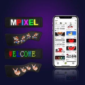 App Control Flexible <strong>LED</strong> Sign Board Programmable Messages Scrolling <strong>LED</strong> Sign <strong>Display</strong> for Cars Digital <strong>Display</strong> <strong>LED</strong> Matrix Panel