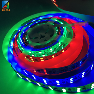 WS2811 SM16703 UCS1903 RGB striscia LED 144 Led/m 48 pixel/m 3 luci parallele/fila 12V Controller ingresso durevole materiale PVC/PC/PCB - Product Image 6