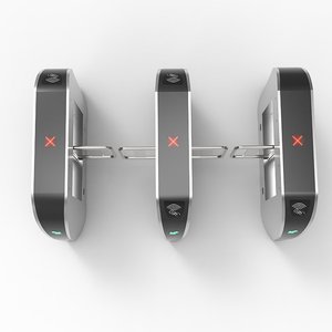 Hochs icherheit 304 Edelstahl Voll automatische RFID-Karte Gesichts erkennung Zugangs kontroll system Drehkreuz für Büro - Product Image 4