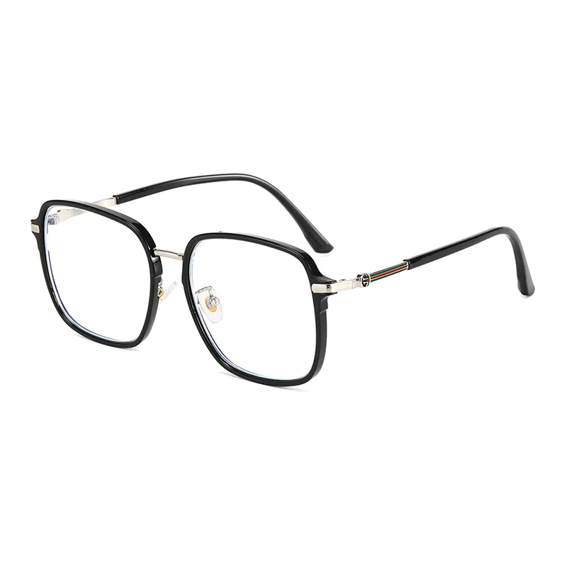 Ready to Ship with Stock Fast Shipping Trendy Fashion and Ultra Light Trendy Simple Optical Glasses New Anti-Blue Ray Vintage Glasses Rim