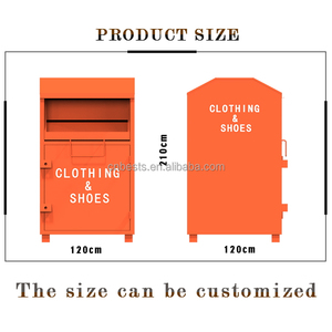 新型社区使用环保公共区域衣物收集箱智能垃圾分类垃圾箱 - Product Image 2