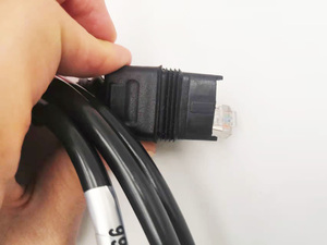 994820d FPFC ağ yama kablosu CAT5e SFP SFTP UTP siyah 2M <span class=keywords><strong>NSN</strong></span> 821557a