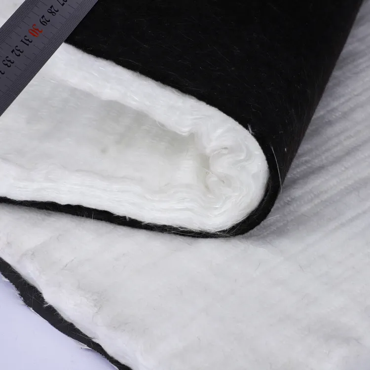 100% Sintetis Jarum Felt Glass Fiber Komposit Pet Rpet Felt Sintetis Jarum Felting Kain Nonwoven