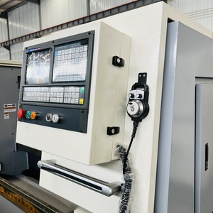 Sistema de control Siemens Torno CNC de cama inclinada automática de alta precisión
