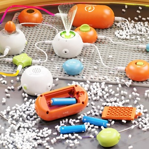 STEM toy circuiti elettronici building blocks assemblaggio di giocattoli puzzle per bambini programmazione fai da te kit di esperimenti scientifici fisici - Product Image 6