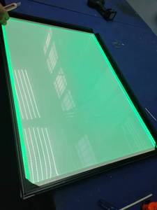 紫外印刷亚克力海报框架A2发光二极管海报框架16x24 rgb数字展示盒luz发光二极管rgb照片，rgb显示器 - Product Image 3