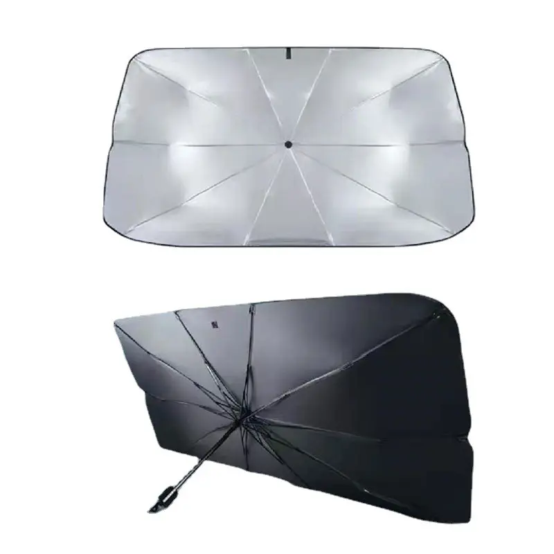 Guarda chuva pare-brise de voiture pare-soleil rayons UV et chaleur pare-soleil protecteur pliable réflecteur parapluies de voiture pour la pluie