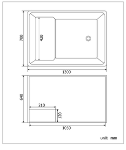 5 <strong>Different</strong> Size Small square Bathtub for Various House <strong>Types</strong> Japanese Style Freestanding <strong>Baths</strong> - Product Image 5
