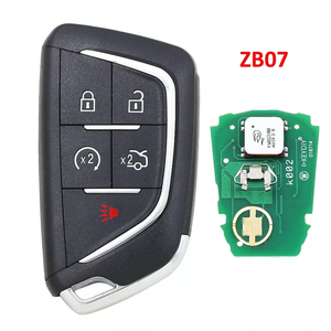 Universale KEYDIY ZB07 Smart key telecomando KD macchina versione inglese KEYDIY ZB07 chiave intelligente per KD-X2 KDX2 chiave programmatore chiave