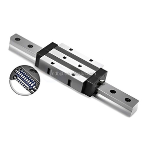 Riel de guía lineal CNC de perfil bajo con almohadillas antivibración, compatible con la serie MGN/HGH - Product Image 4