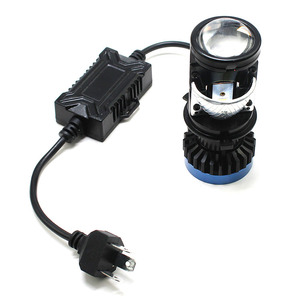Canbus Biled araba Led kafa lambaları ampuller H4 H7 110W 11000LM Biled H4 Mini Led projektör Lens evrensel araçlar Mini LED lensler - Product Image 5