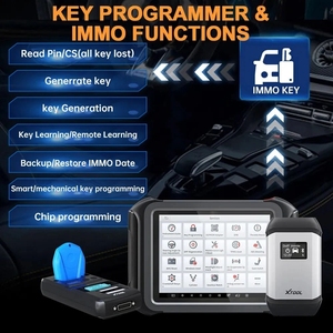 XTOOL X100 MAX Schlüsselprogrammierer für Auto IMMO Eliteschlüssel-Diagnosegerät mit KC501 ECU-Codierung vollom zweiseitige Steuerung - Product Image 4