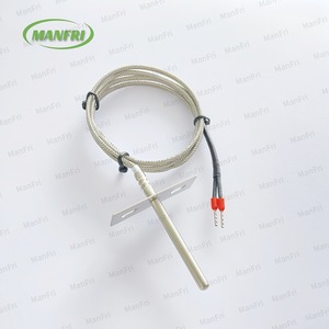 Resistencia a altas temperaturas Sensor de temperatura NTC 10K 3274 B Valor 1% Precisión con carcasa con brida - Product Image 1