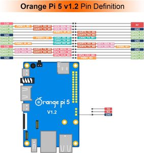 Merrillchip Stock Original 4GB 8GB 16GB 32GB DDR4 Quad-Core Placa DE DESARROLLO Reemplazo Raspberry Pi Android Mini PC Orange Pi 5 - Product Image 5