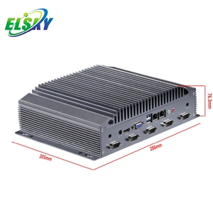 ELSKY-Mini PC industrial Core i5 12gen, unidad de sistema 8usb, 2 * DDR4 2LAN 6COM M.2 para pantalla simple/dual IPC6800 - Product Image 2