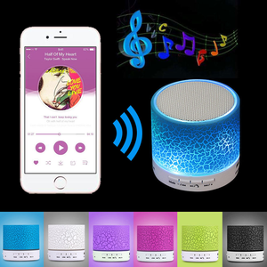 A9 piccolo esterno Boombox Led altoparlante Wireless portatile senza fili con porta scheda TF Mic USB Audio lettore musicale