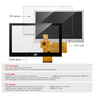 Pantalla LCD inteligente st7262 controlador one- stop 5 ''solución LCD 800x480 5'' panel de módulo LCD TFT - Product Image 1