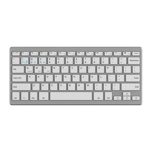 どこでも便利に使用できるバックライト付き機能とポータブルデザインのコンパクトワイヤレスキーボード - Product Image 5