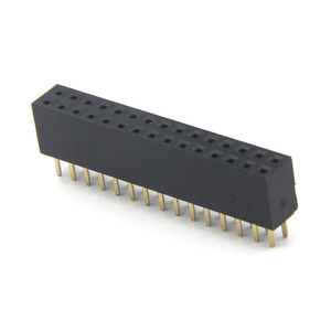 Testina 2.54MM Pitch H7.1 due file 40 pin SMT connettore PCB in ottone per applicazioni elettroniche - Product Image 5
