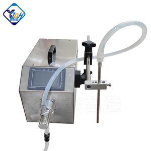 เครื่องบรรจุของเหลวกึ่งอัตโนมัติ6L หัวเดียวอุปกรณ์บรรจุเครื่องสำอางเกรดอาหารในเครื่องจักรสำหรับธุรกิจขนาดเล็ก