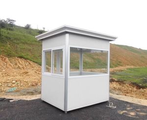 Beveiligingspost Sentry Box, EPS sandwichpaneel, eenvoudige installatie en demontage, tijdelijk controlepunt voor bouwplaatsen. - Product Image 3