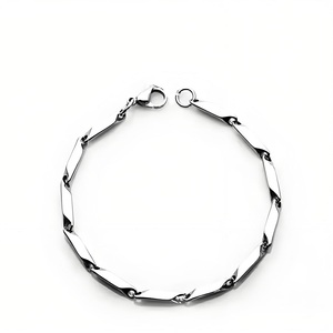Fashion Stainless Steel De Acero Inoxidable Hiphop Waterproof <strong>Chain</strong> Necklace Geometric Rhombus Charm Pendant <strong>Chain</strong> for Women Men - Product Image 6
