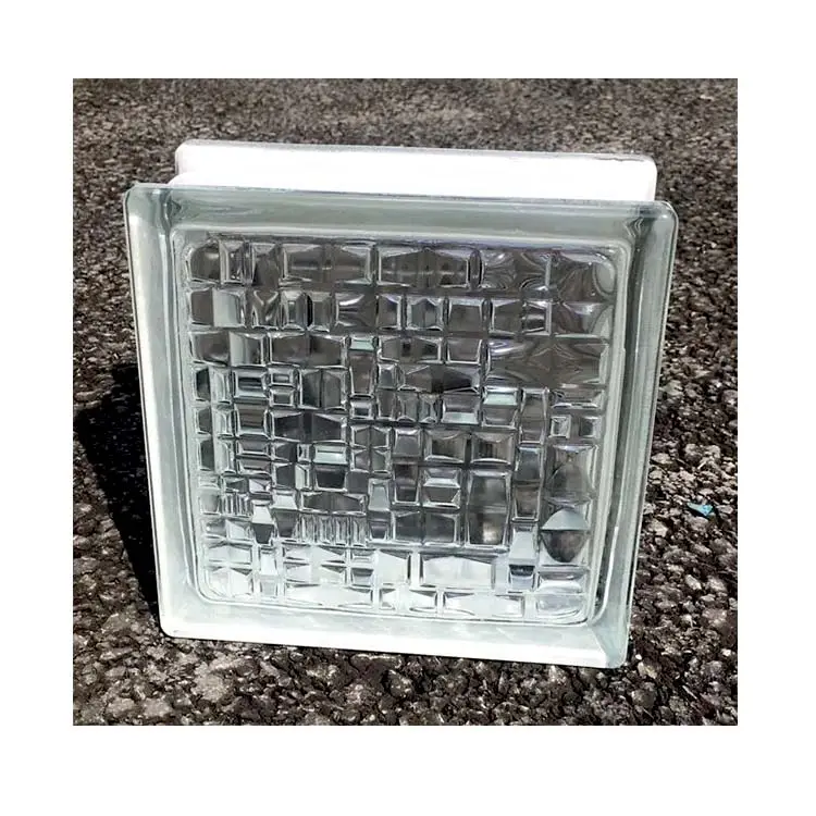 Rated Fire Glass Blocks Reduced Noise Transmission Building Glass Brick Block Good Visibility and Light Transmission Glass Block