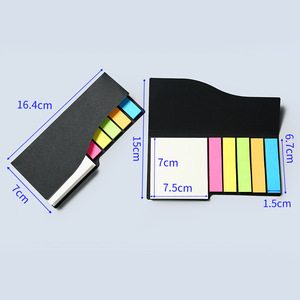 Juego de blocs de notas no adhesivas personalizados Bloc de notas en blanco Cubo de notas de colores brillantes Caja de notas no adhesivas Papel de origami
