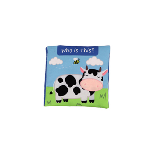 Soft Animal-Print Baby Cloth Books Cute Educational Plush Fabric Book <strong>Toys</strong> for <strong>All</strong> Ages Developed Language Development - Product Image 1