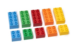 Nueva tendencia de alta calidad, bloque cuadrado divertido no tóxico, mercados chinos en línea, juego de bloques de construcción grandes clásicos para niños - Product Image 2