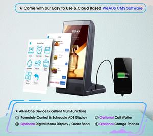 Новый Wi-Fi Android CMS удаленно управляемый стол ЖК-рекламный плеер сенсорный экран все в одном планшет цифровая реклама - Product Image 4