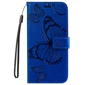 大蝴蝶设计钱包翻盖外壳，带索尼Xperia 10 IV支架，免费手机手机套盖 - Product Image 2