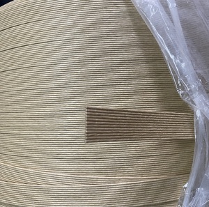 Packing Strap Eco-friendly Paper Materials Biodegradable Strapping <strong>String</strong> Paper Strap Fasten Tape Pack Rope - Product Image 4