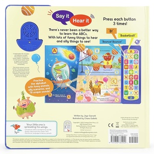 บอกว่าได้ยินมัน ABC สัตว์26ปุ่มหนังสือเสียงสำหรับเด็กและเด็กก่อนวัยเรียน - Product Image 2