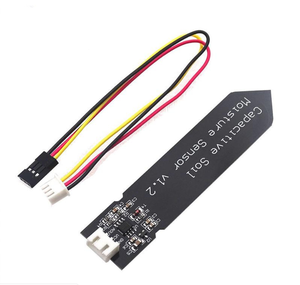Kapazitiver analoger Bodenfeuchtigkeitsmesser-Temperatursensor 3,3 ~ 5,5 V korrosionsbeständig mit Schwerkraft-3-Pin-Schnittstelle - Product Image 3