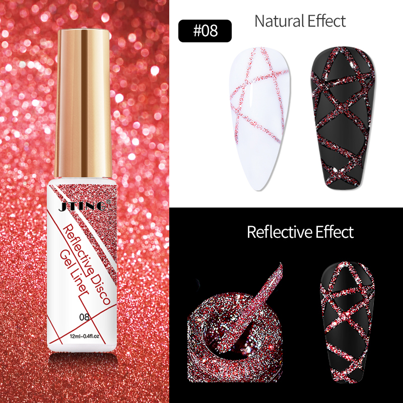 #08 Reflective disco liner gel
